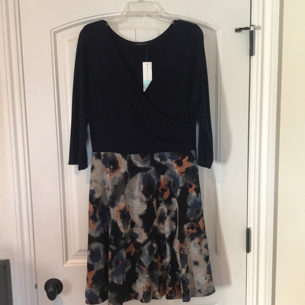 Stitch Fix V Neck Knit Dress